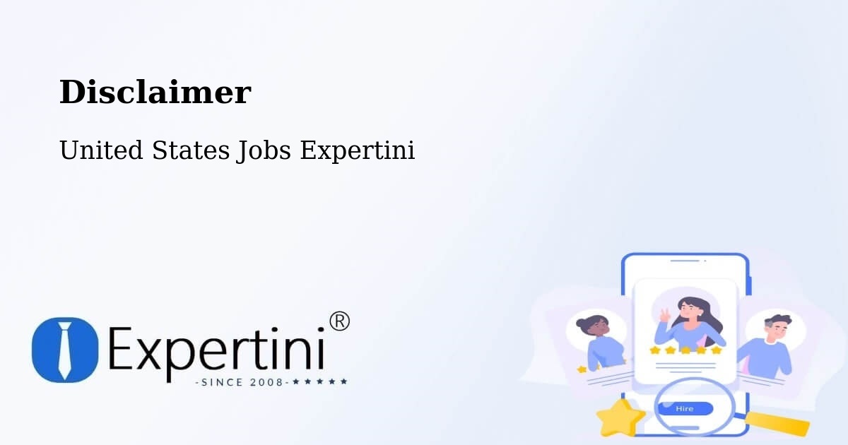 Disclaimer – Kelso - United States Jobs Expertini