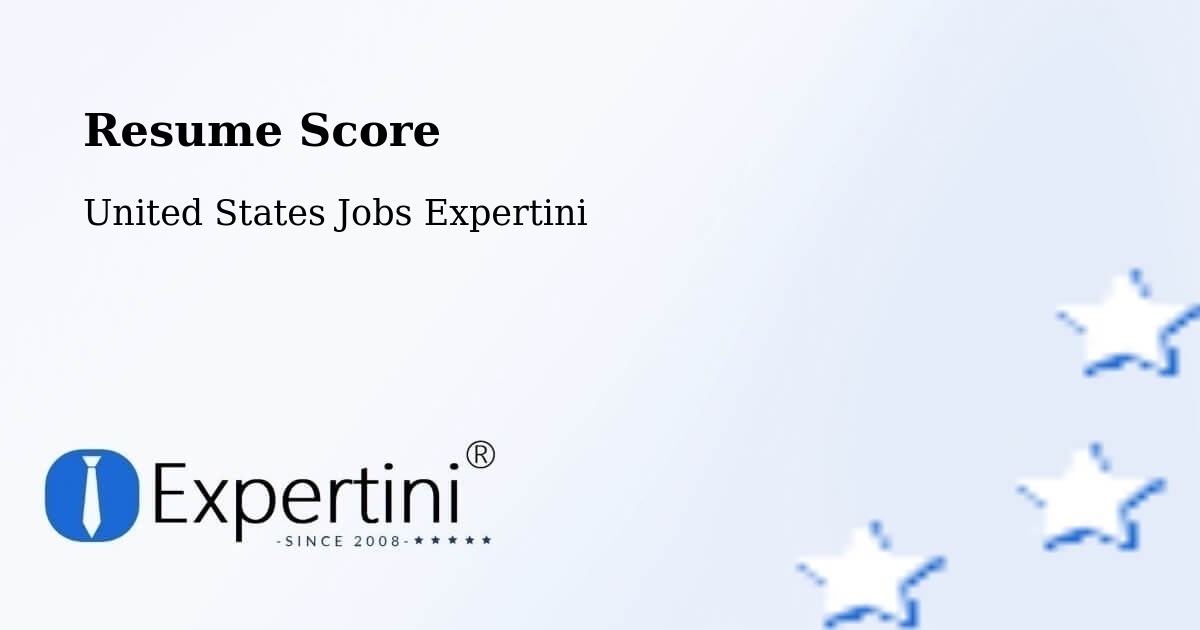 Resume Score & Job Description Match Tool – Kelso - United States Jobs Expertini